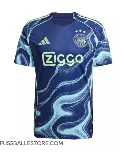 Günstige Ajax Kasper Dolberg #9 Auswärtstrikot 2025-26 Kurzarm Günstige Ajax Kasper Dolberg #9 Auswärtstrikot 2025-26 Kurzarm